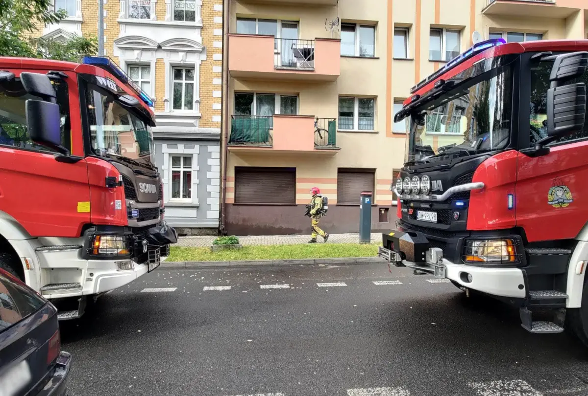 Straż pożarna przy Dzieci Wrześni