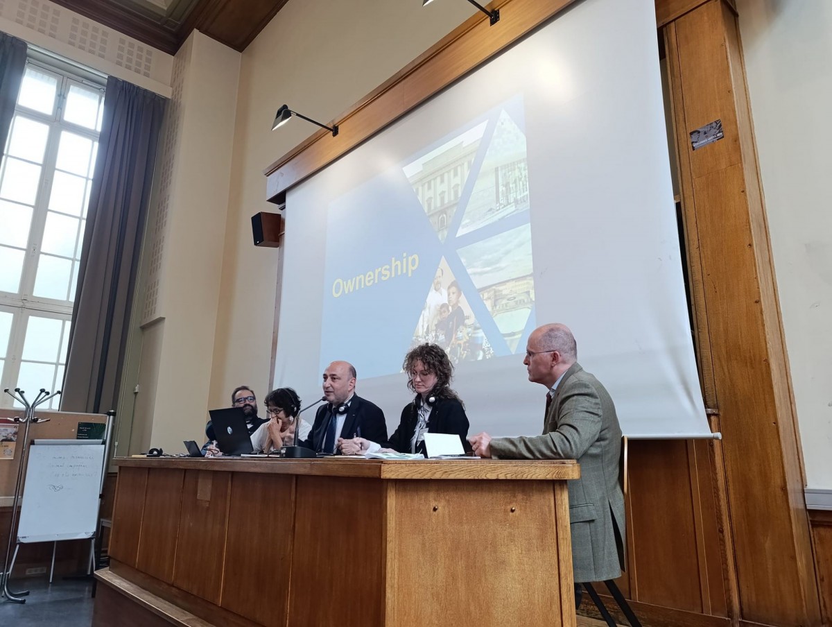 Przedstawiciele Muzeum Ceramiki na Sorbonie