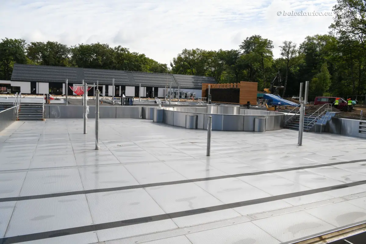 Modern Water Park in Bolesławiec. See the Progress of the Work