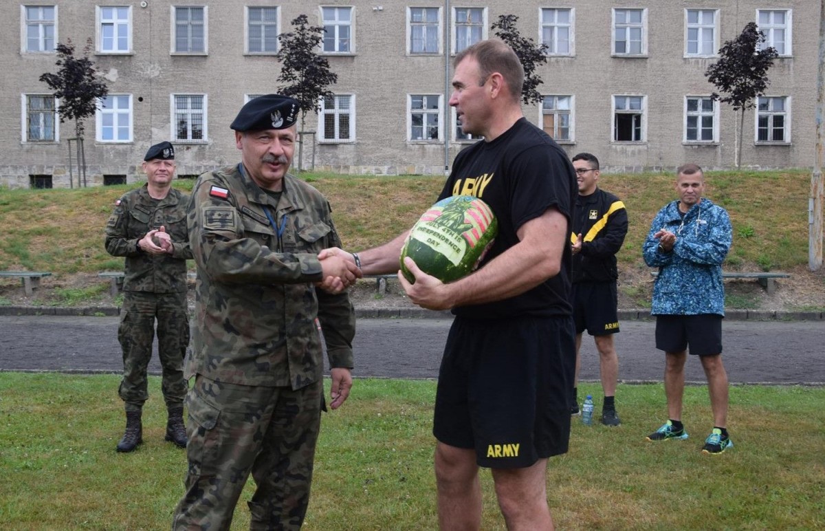 Żołnierze US Army świętowali Dzień Niepodległości