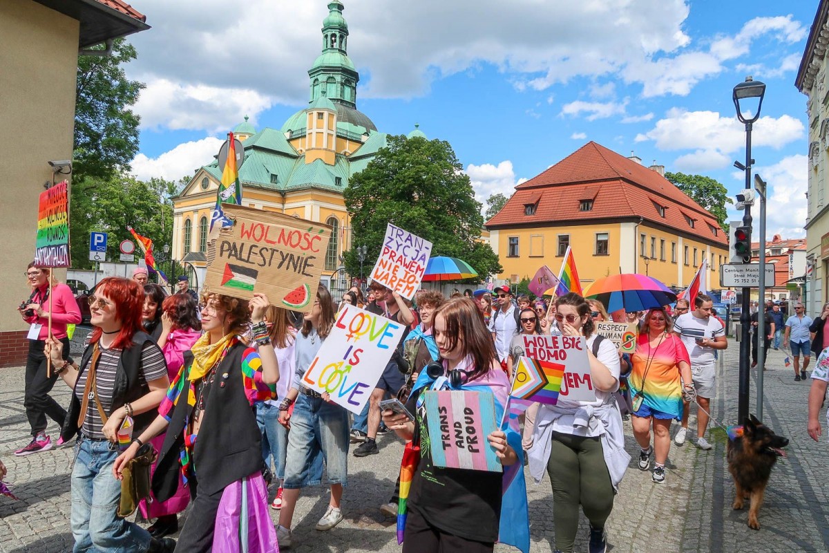 Marsz Równości w Jeleniej Górze (2024 rok)