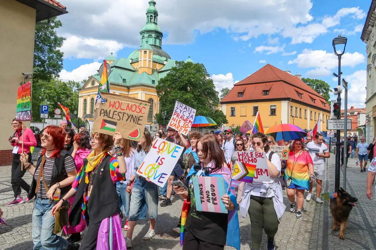 Marsz Równości w Jeleniej Górze (2024 rok)