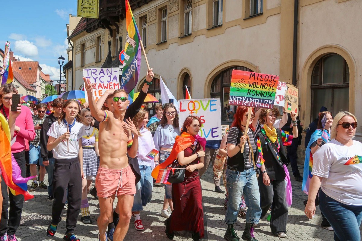 Marsz Równości w Jeleniej Górze (2024 rok)