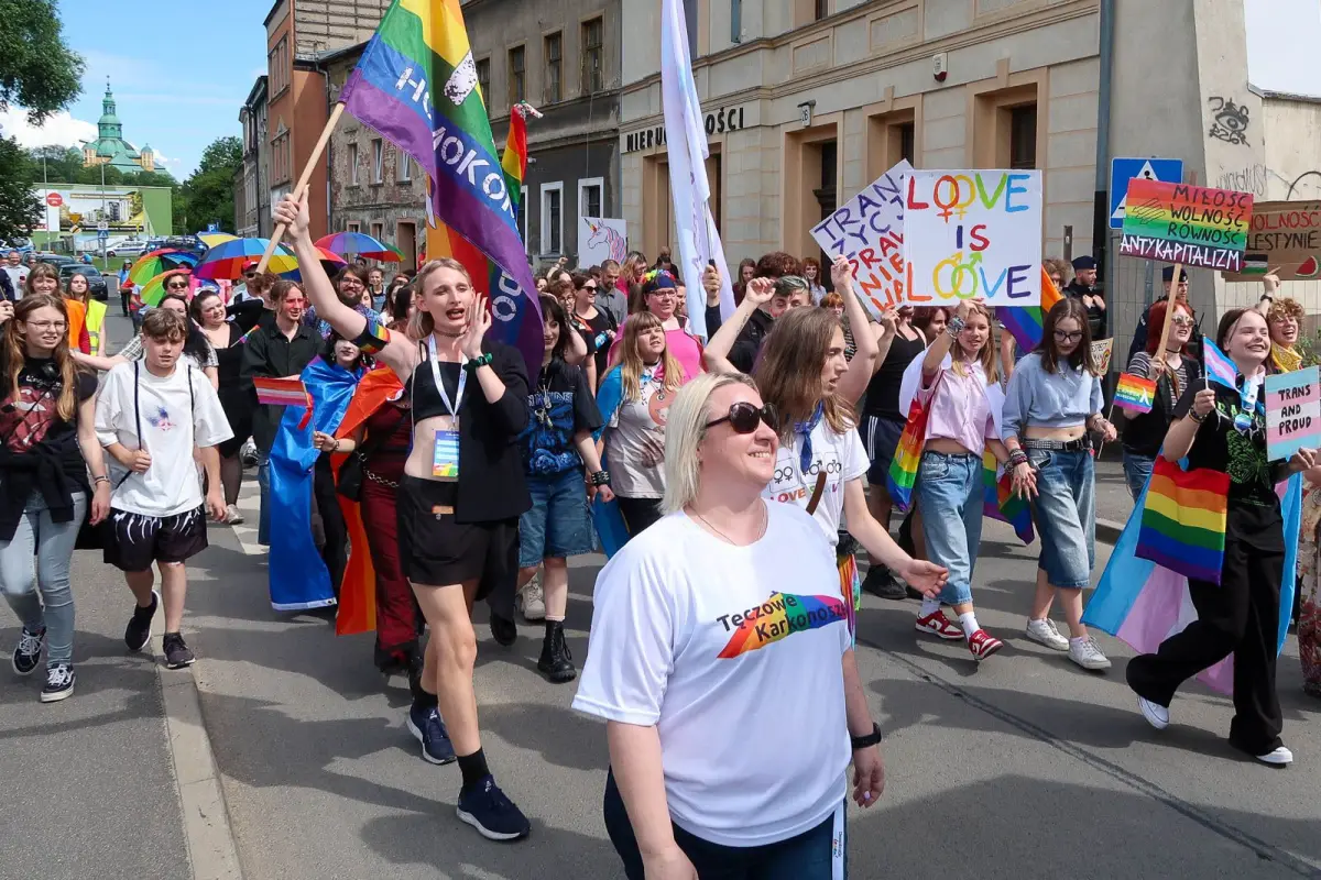 Marsz Równości w Jeleniej Górze (2024 rok)