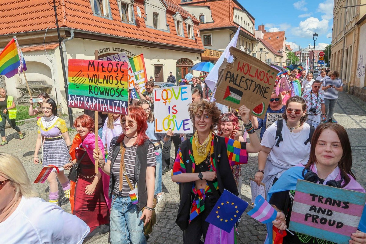 Marsz Równości w Jeleniej Górze (2024 rok)