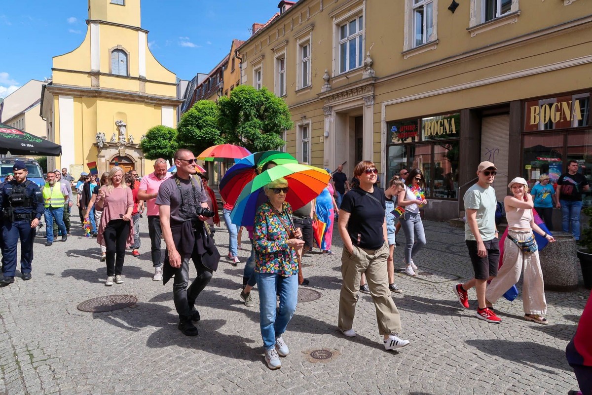 Marsz Równości w Jeleniej Górze (2024 rok)