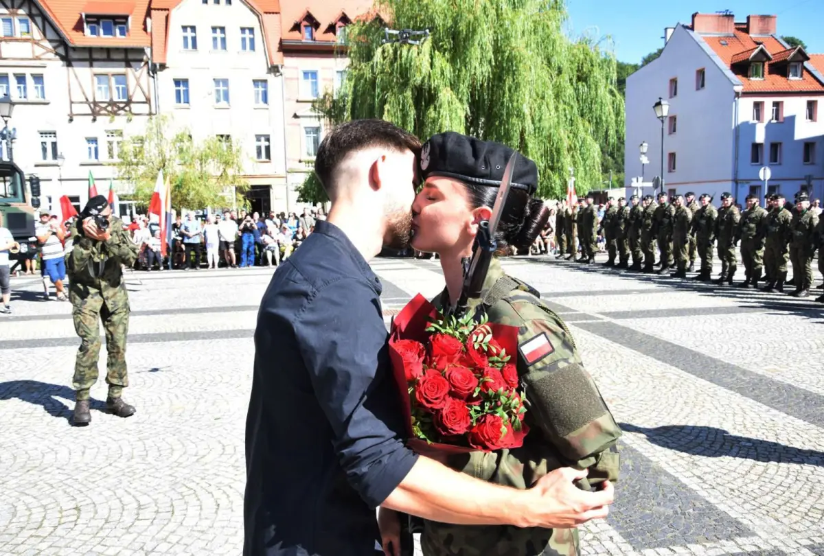 Oświadczyny na przysiędze wojskowej