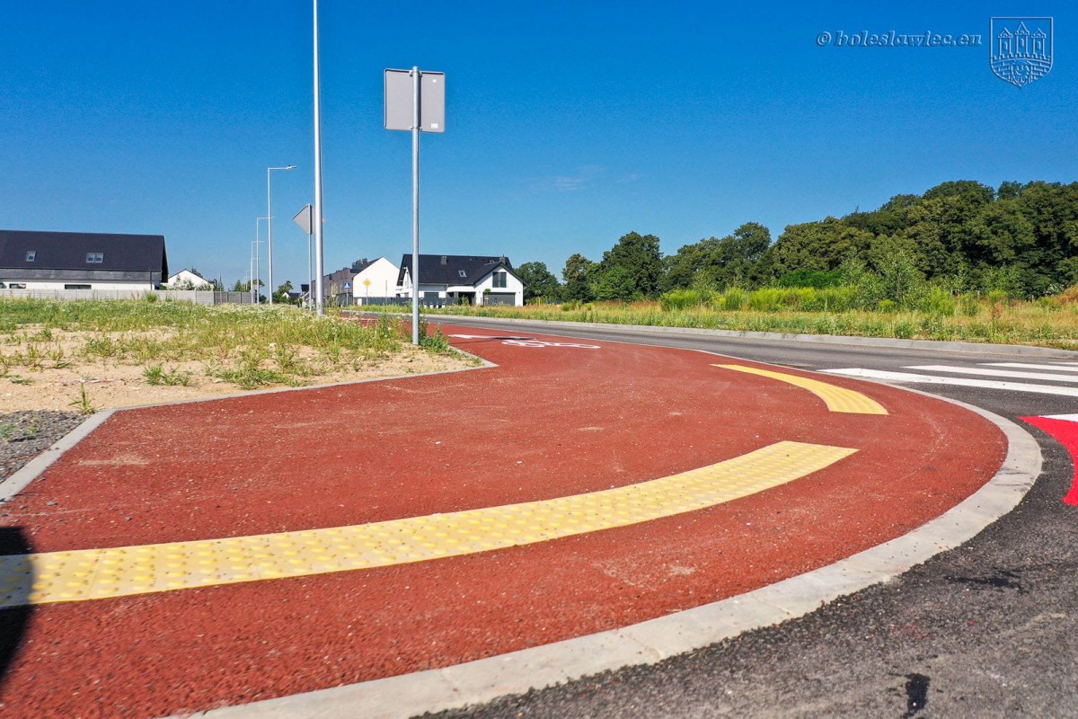 Droga przy ulicy Kresów II RP w Bolesławcu