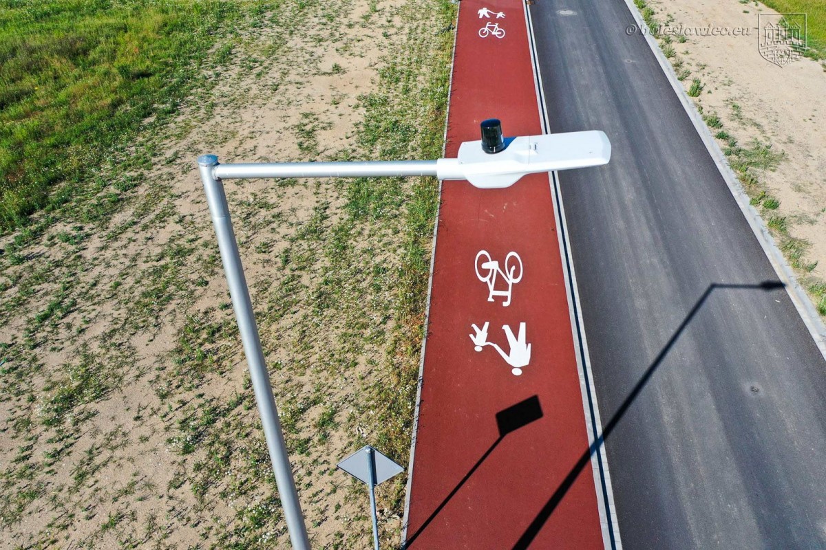 Droga przy ulicy Kresów II RP w Bolesławcu