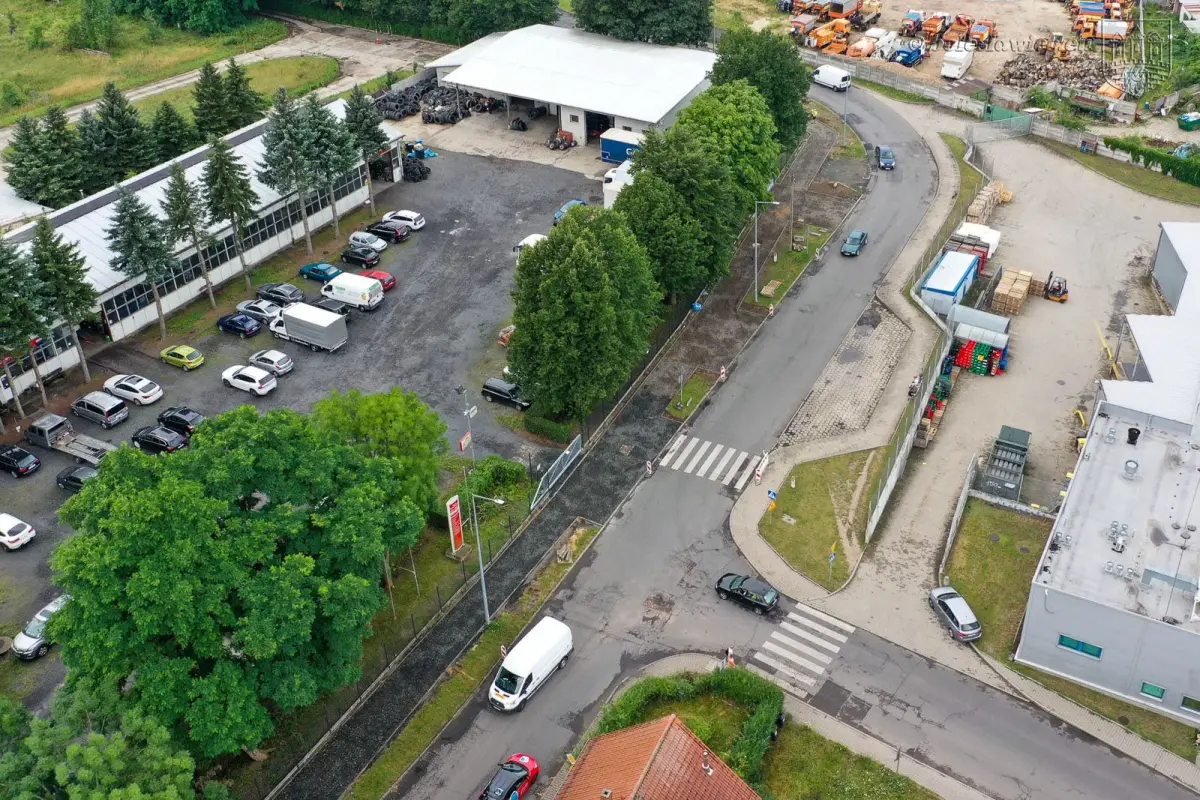 Prace przy pl. Piastowskim i ulicy Orlej w Bolesławcu