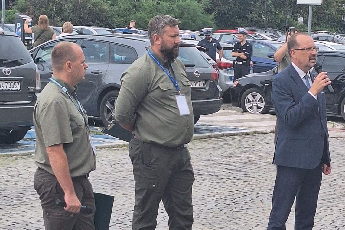 Bolesławieccy leśnicy na ogólnopolskim proteście: walczą o lasy i godność