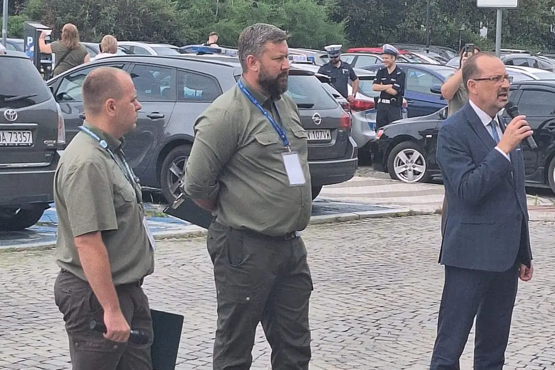 Bolesławieccy leśnicy na ogólnopolskim proteście: walczą o lasy i godność