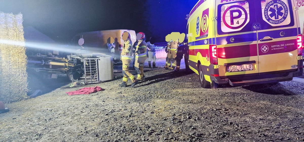 Wypadek w Raciborowicach Górnych