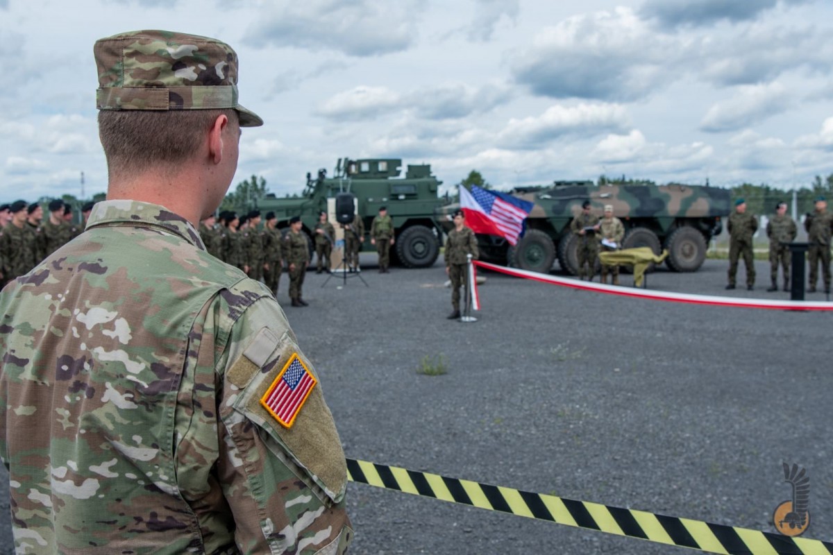 Otwarcie nowego obozowiska US Army w Świętoszowie