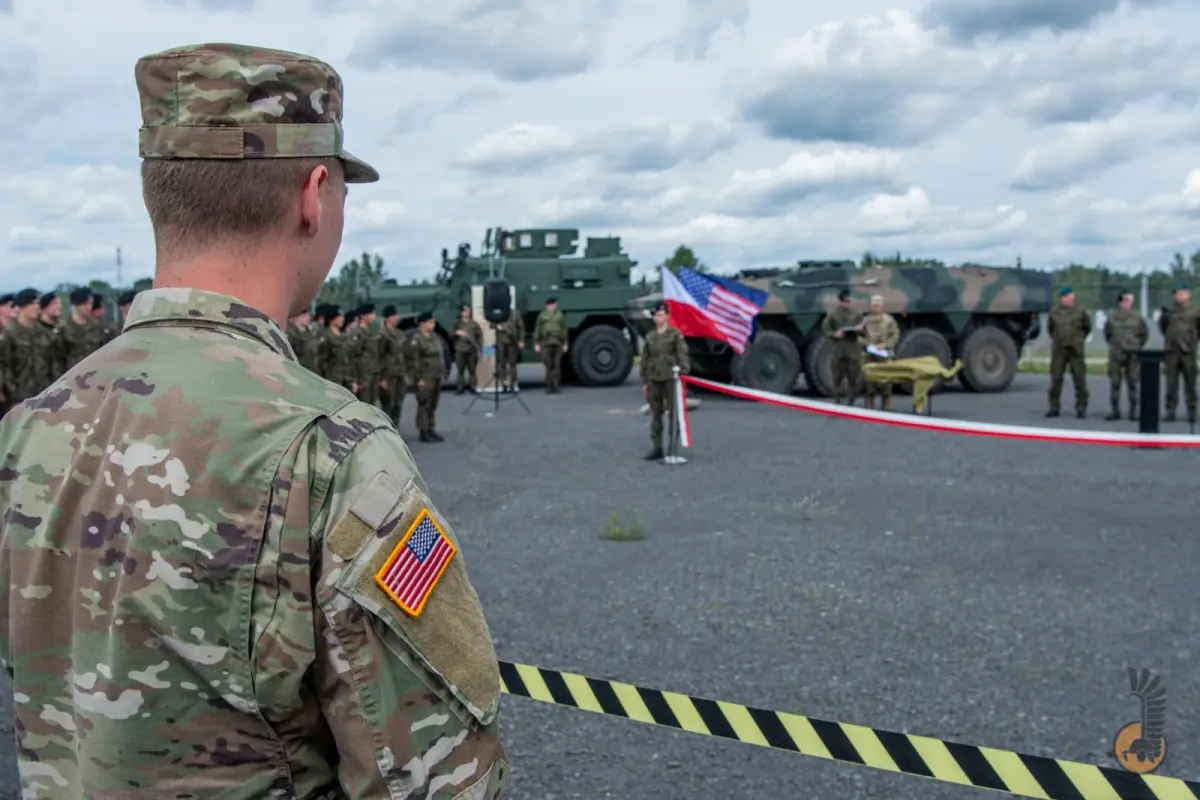 Otwarcie nowego obozowiska US Army w Świętoszowie
