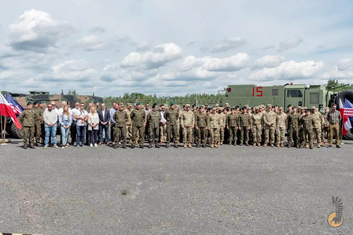Otwarcie nowego obozowiska US Army w Świętoszowie