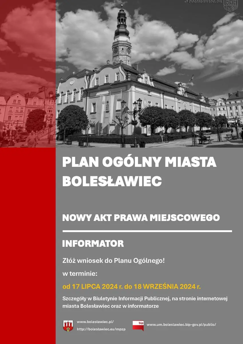Plan ogólny miasta Bolesławiec