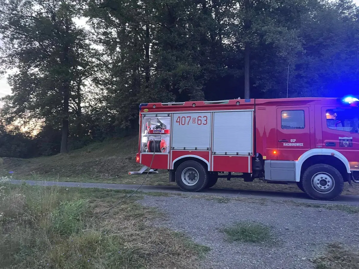 Fire in Raciborowice