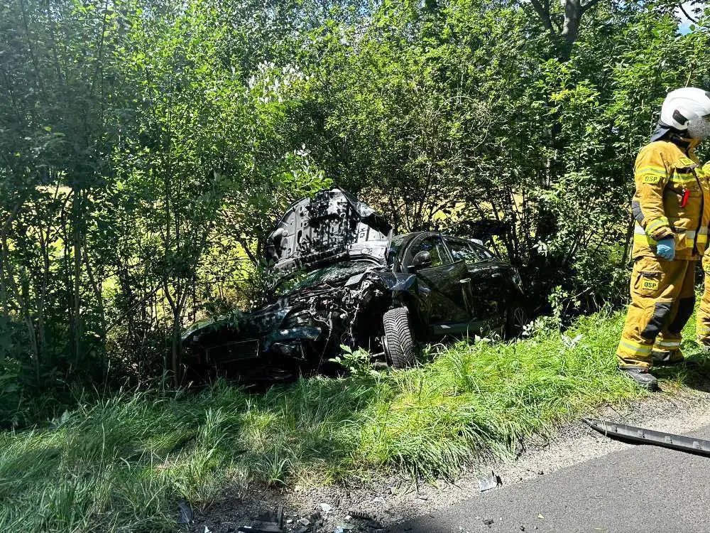 Wypadek w Karłowcu