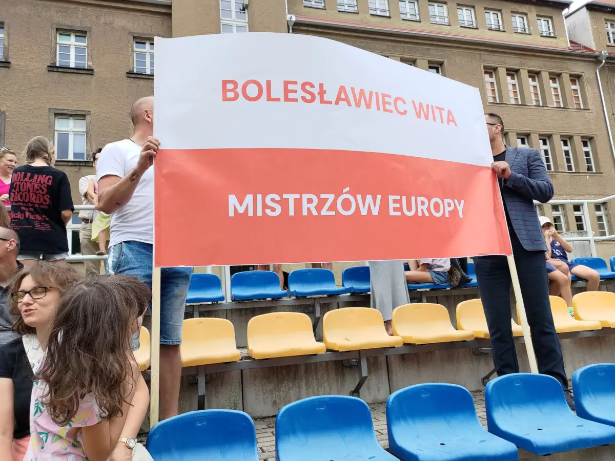 Mistrzowskie powitanie Mistrzów Europy! Nasi medaliści są już w Bolesławcu