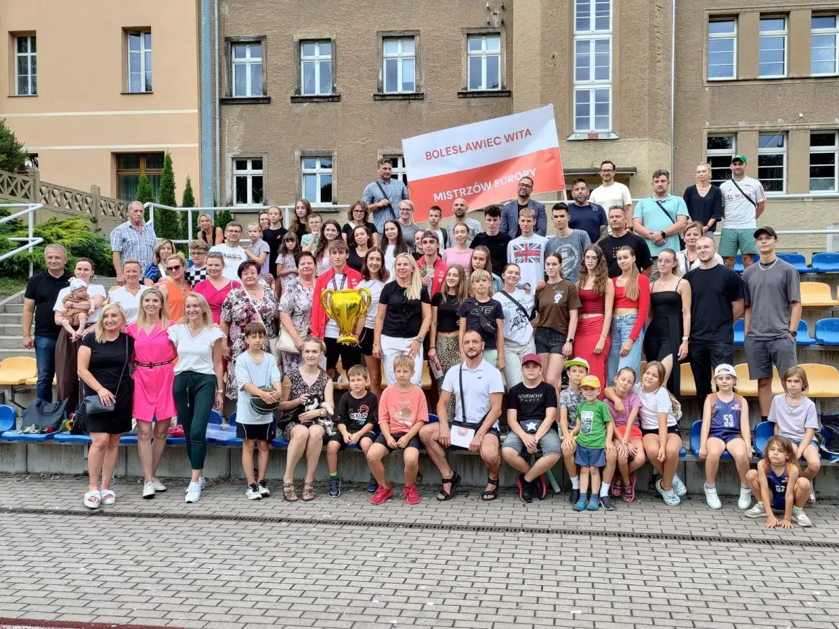 Mistrzowskie powitanie Mistrzów Europy! Nasi medaliści są już w Bolesławcu