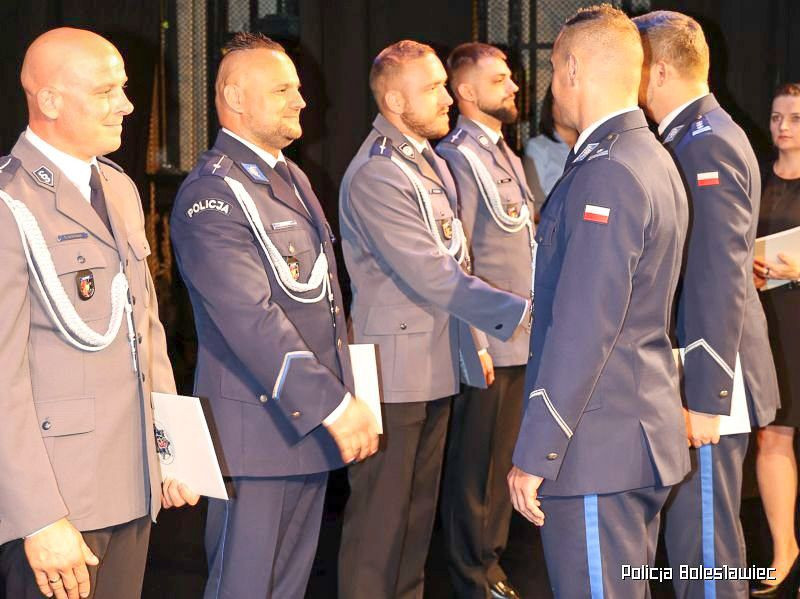 Policyjna uroczystość