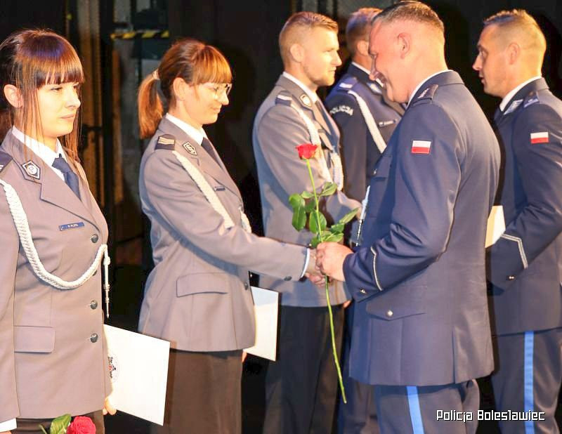 Policyjna uroczystość