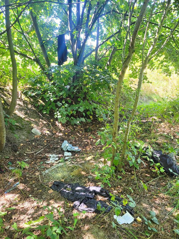 Miejsce, gdzie przebywają bezdomni