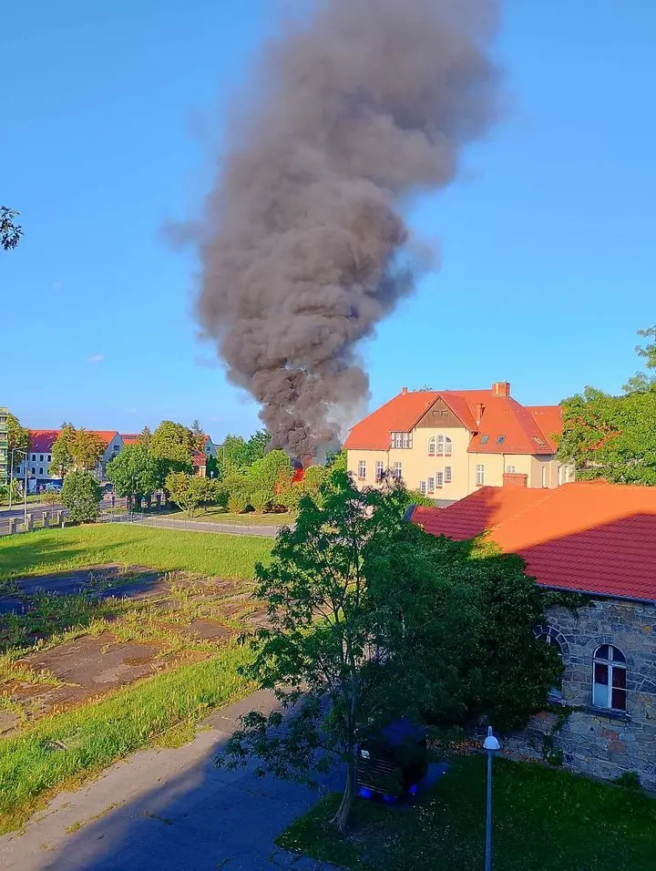Pożar na Tysiąclecia
