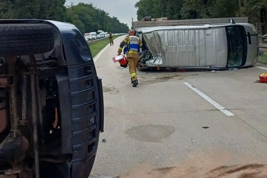 Wypadek z lawetą na A4! Utrudnienia w ruchu