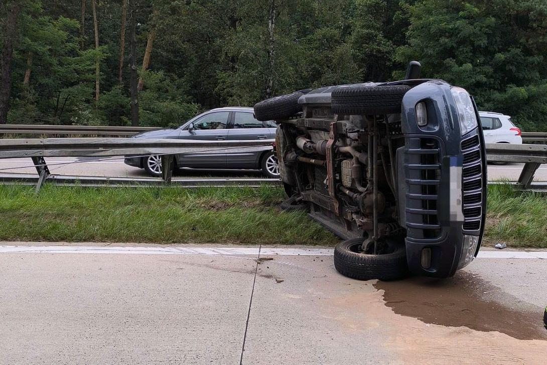 Wypadek z lawetą na A4! Utrudnienia w ruchu