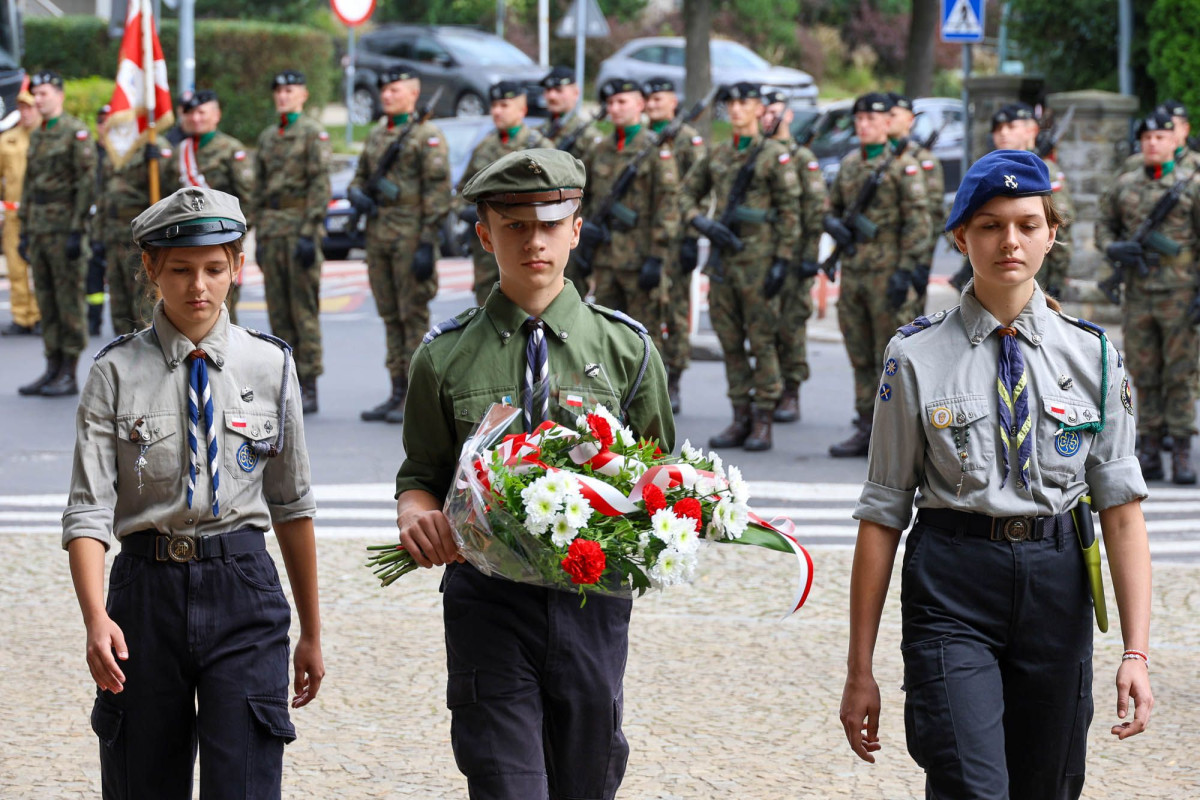 Uroczystości upamiętniające wybuch II Wojny Światowej