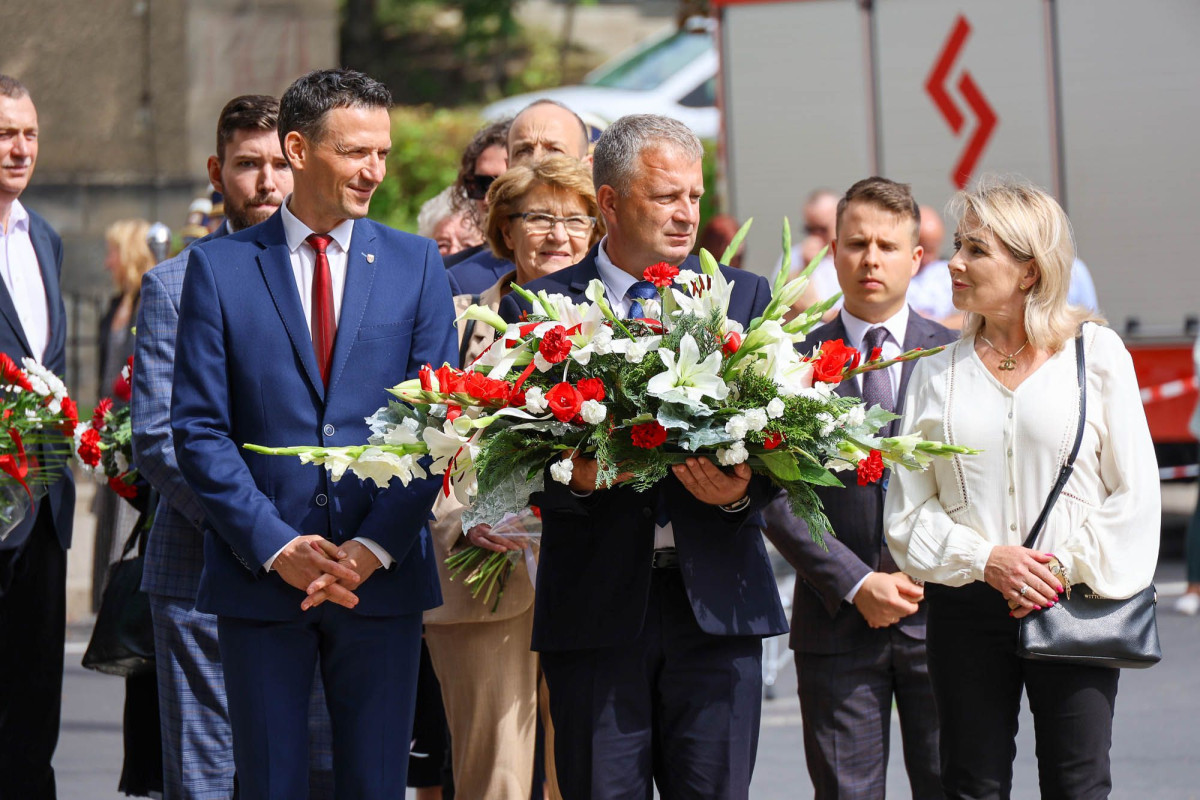 Uroczystości upamiętniające wybuch II Wojny Światowej
