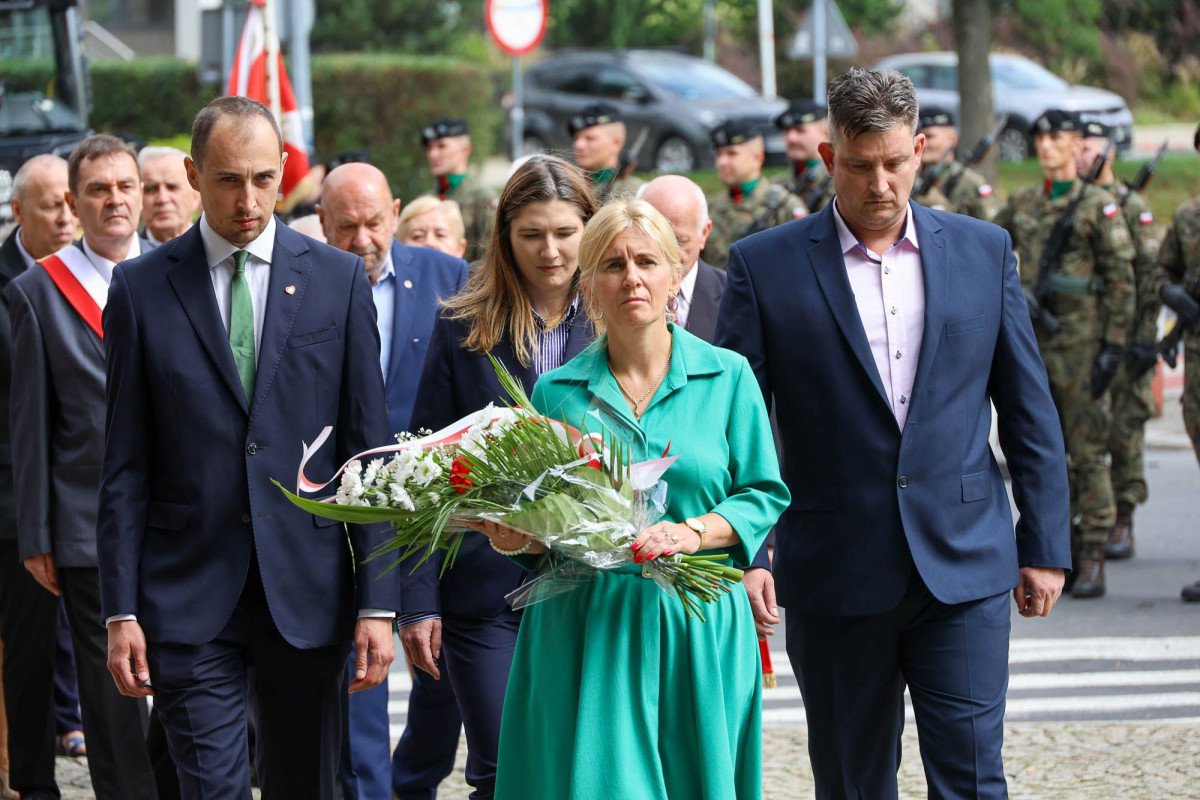 Uroczystości upamiętniające wybuch II Wojny Światowej