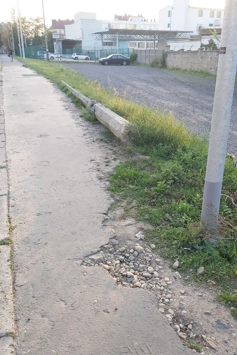 Sytuacja przy ulicy Hutniczej
