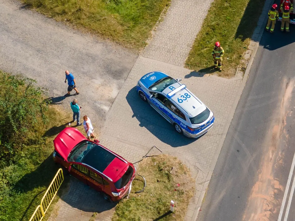 Zderzenie aut na obwodnicy