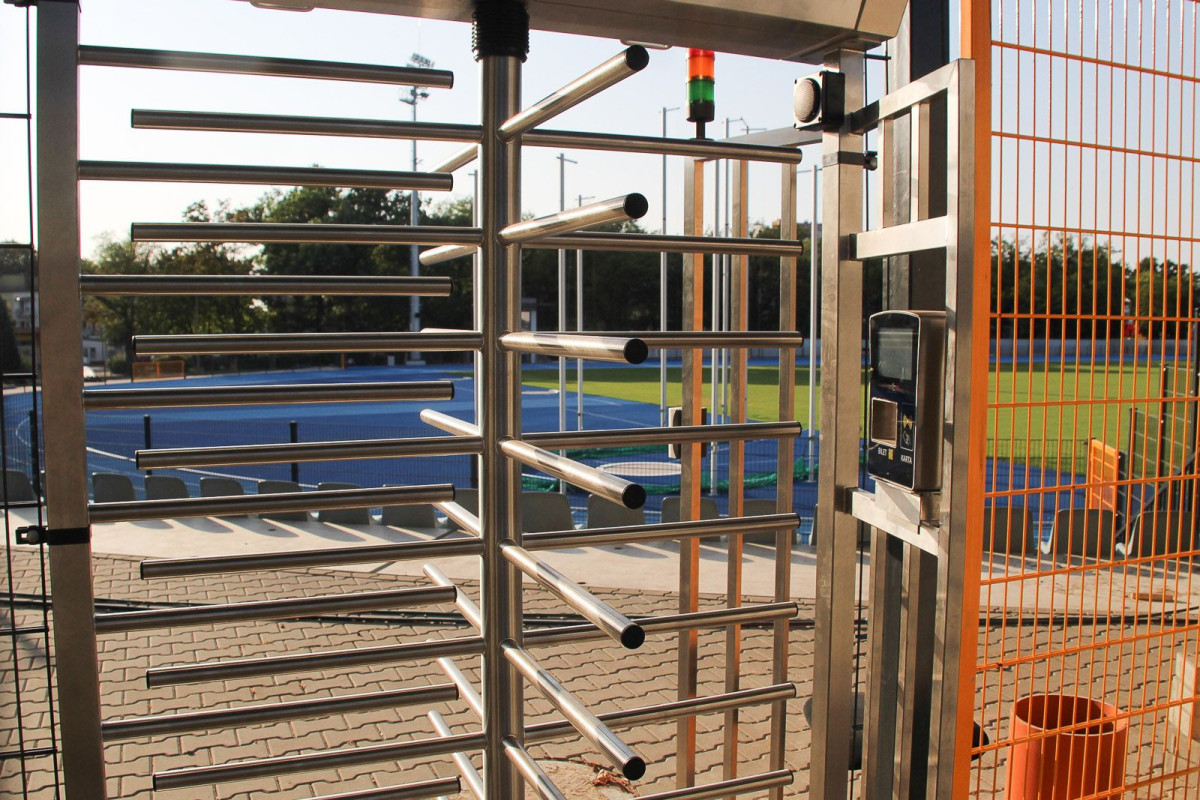 Modernizowany stadion miejski w Bolesławcu