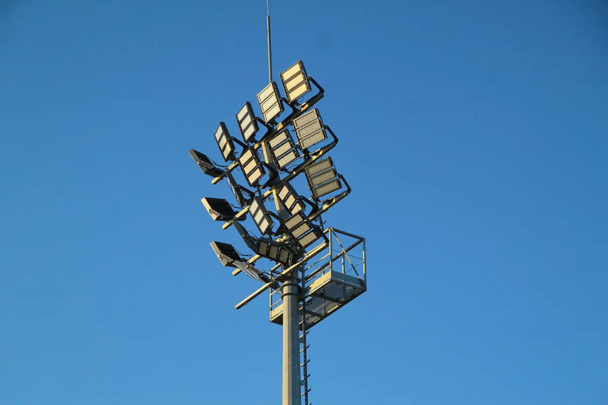 Modernizowany stadion miejski w Bolesławcu