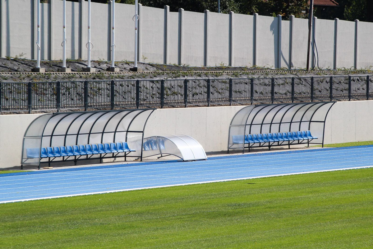 Modernizowany stadion miejski w Bolesławcu