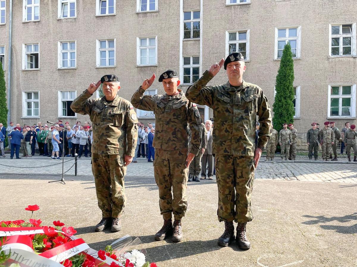Spotkanie żołnierskich pokoleń w Bolesławcu