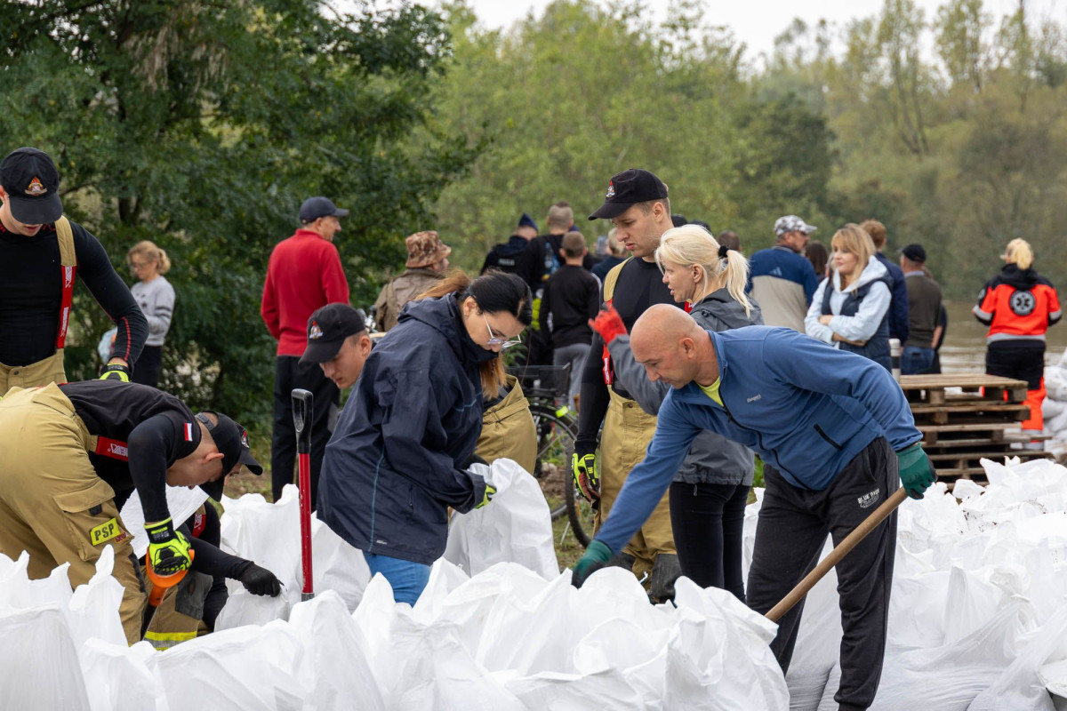Działania przy ulicy Kraszewskiego