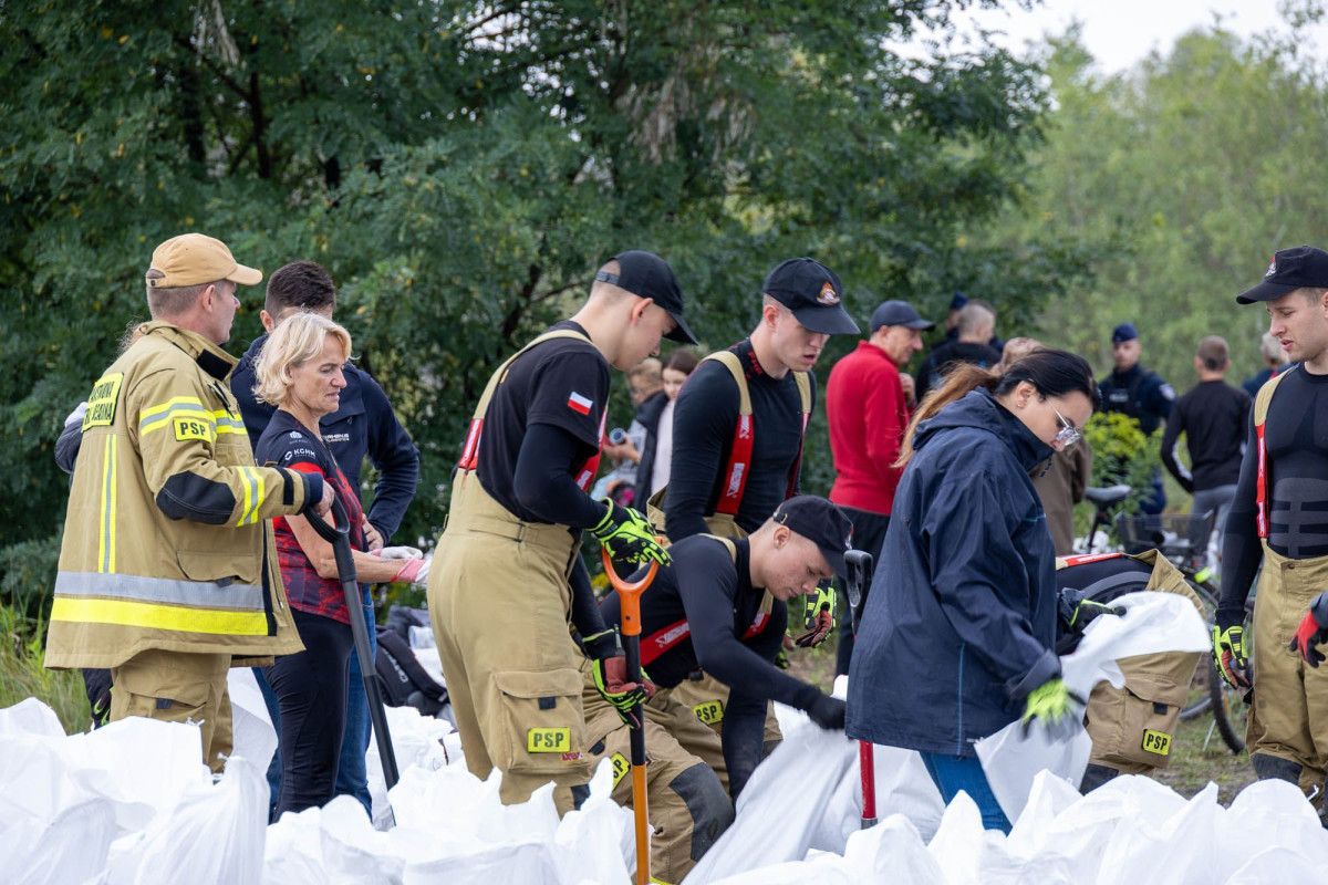 Działania przy ulicy Kraszewskiego