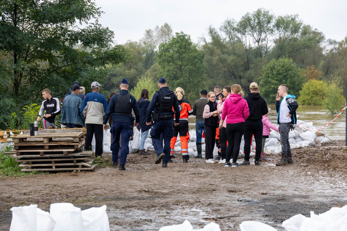 Działania przy ulicy Kraszewskiego