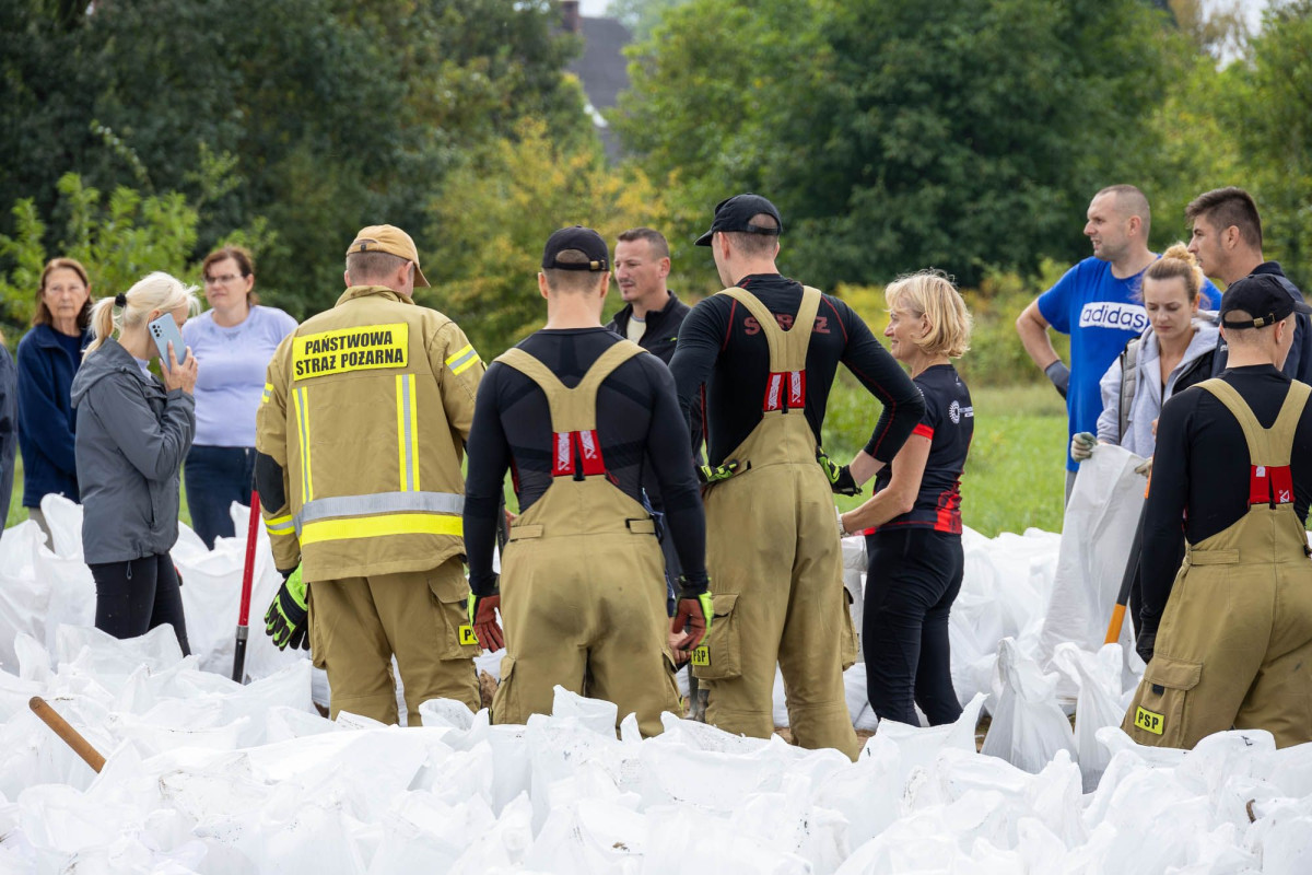 Działania przy ulicy Kraszewskiego