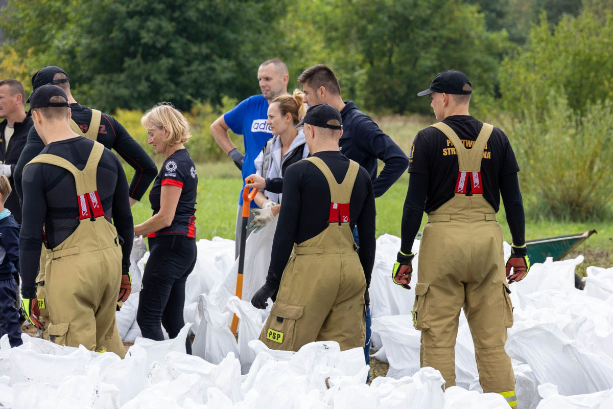 Działania przy ulicy Kraszewskiego