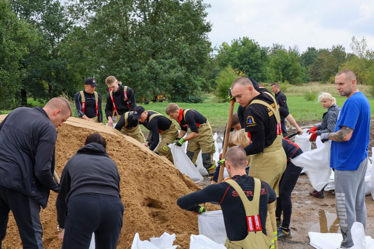 Działania przy ulicy Kraszewskiego