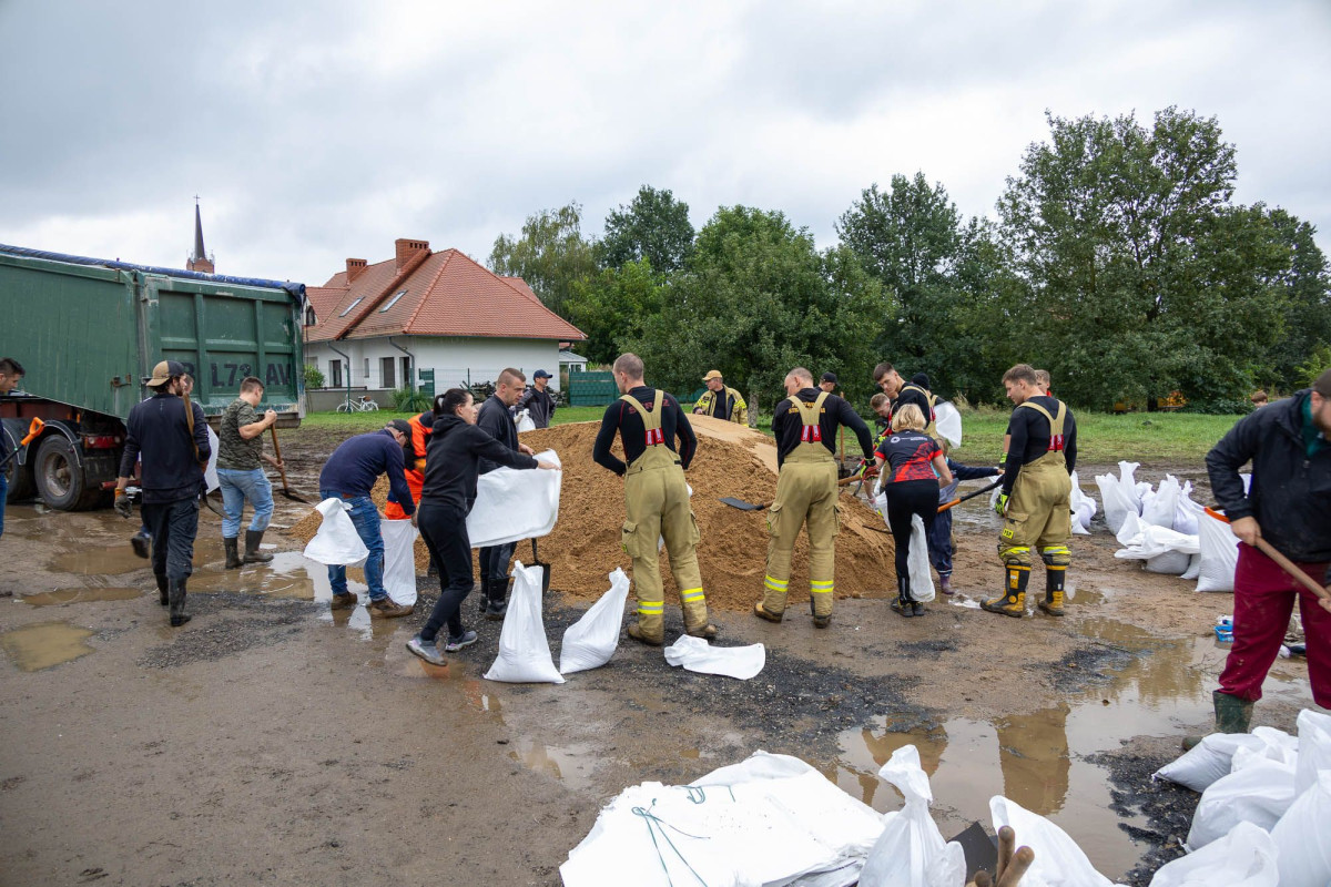 Działania przy ulicy Kraszewskiego