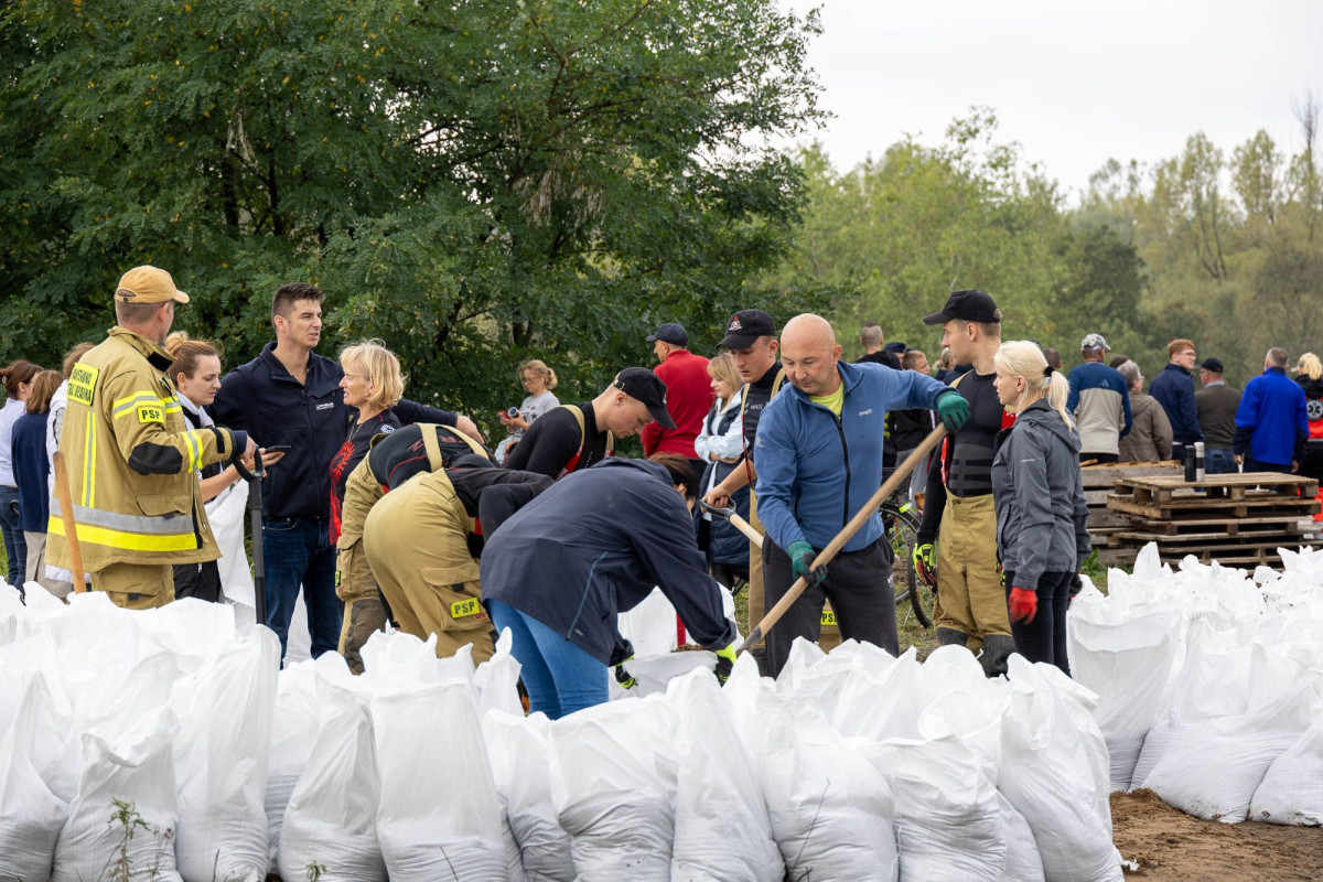 Działania przy ulicy Kraszewskiego