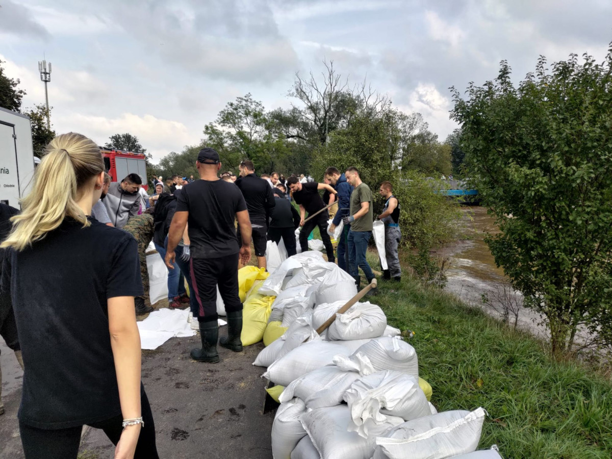 Teren przy moście na ulicy Mostowej