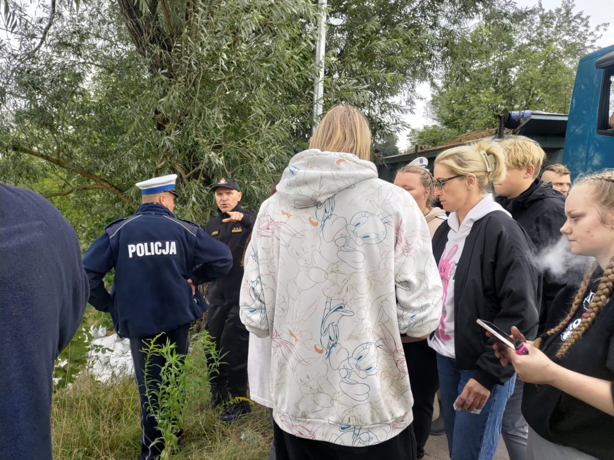 Teren przy moście na ulicy Mostowej